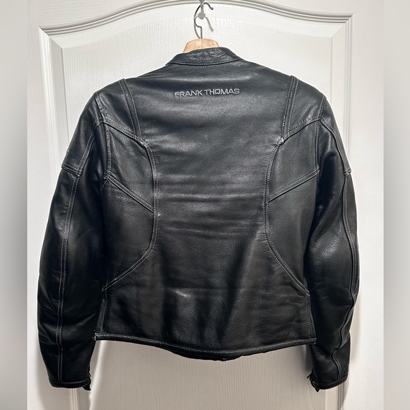 Lady Rider by Frank Thomas Riding Leather Jacket - Size: UK 10 / US 8 / Medium - Picture 15 of 16